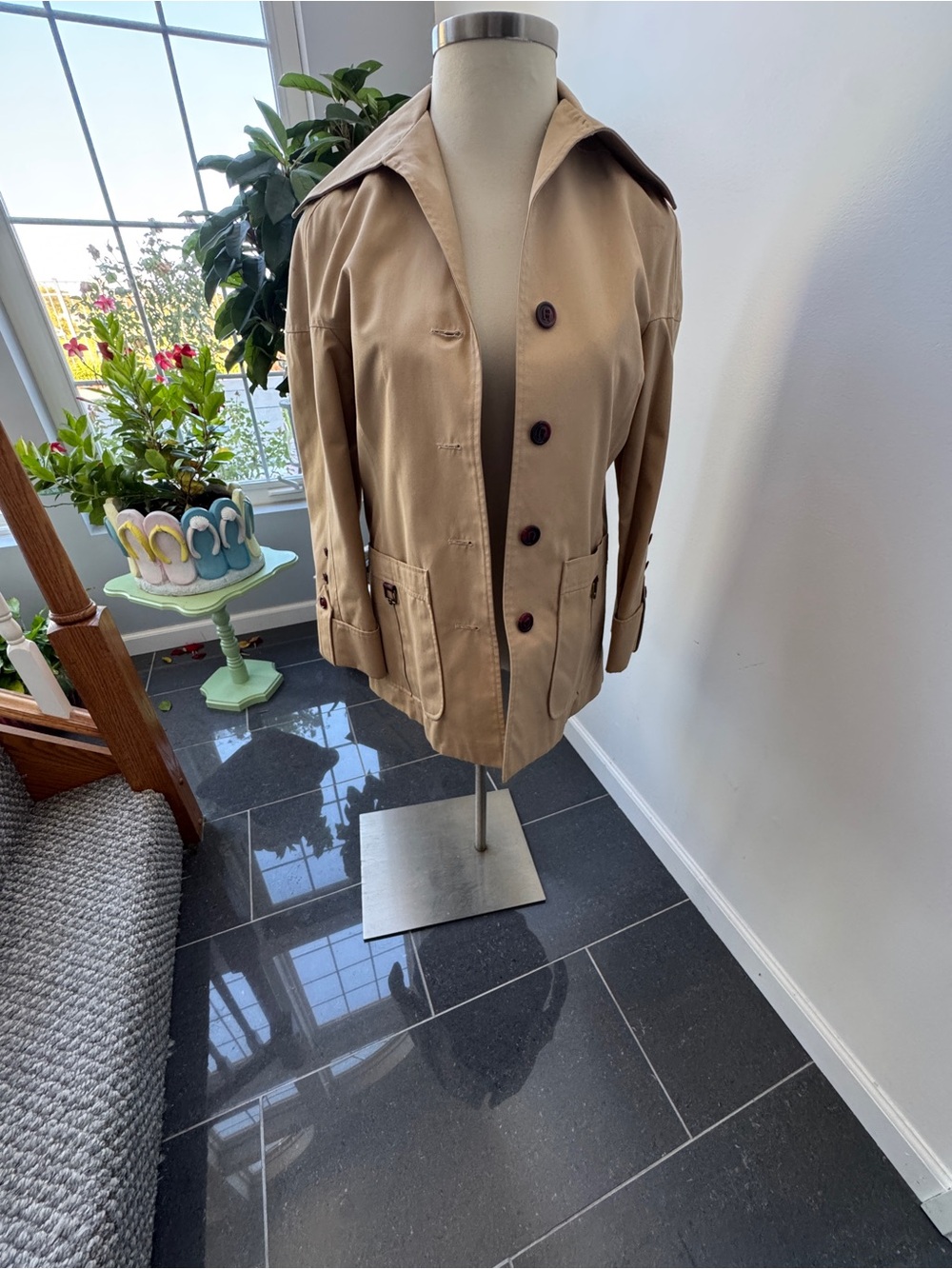 Etienne Aigner Vintage Khaki Blazer